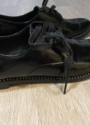 Туфлі, оксфорди жіночі, шкіра 🖤