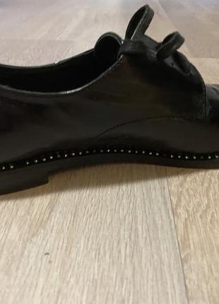 Туфлі, оксфорди жіночі, шкіра 🖤