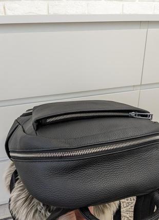 Рюкзак из натуральной кожи отличного качества (подходит для ноутбука)5 фото