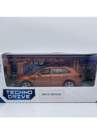 Машинка игрушечная автомодель bentley bentayga (оранжевый)