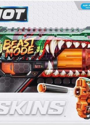 Бластер zuru x-shot skins griefer beast out, 12 патронів 36561a