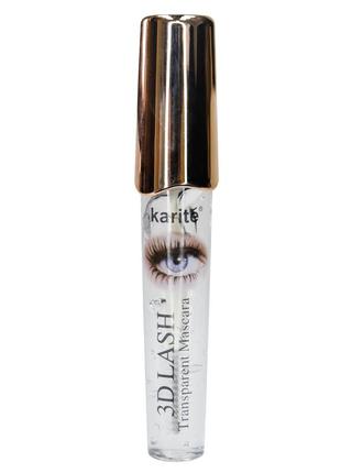 Гель для вій karite 3d lash transparent mascara