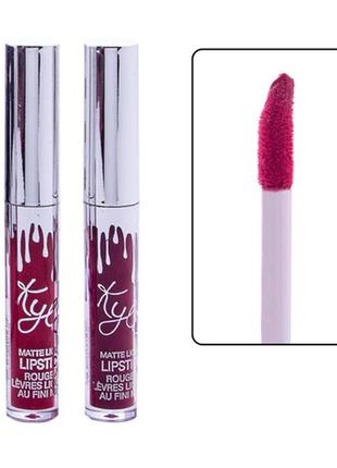 Набір рідких матових помад kylie birthday edition matte liquid lipstick3 фото