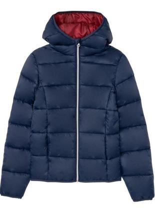 Куртка курточка демісезонна дівчині темно синя
