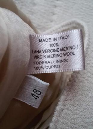 Шерстяная юбка миди с карманами bottega veneta6 фото