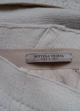 Шерстяная юбка миди с карманами bottega veneta9 фото