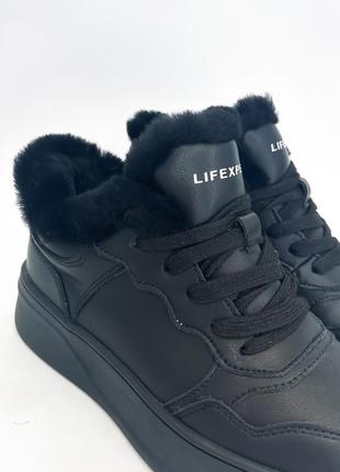 Черевики lifexpert 36(р) чорний шкіра 0-1-1-oab-zm-1201-2