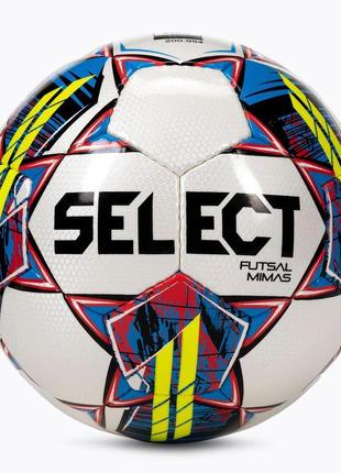 Мяч футзальний select futsal mimas fifa basic білий1 фото