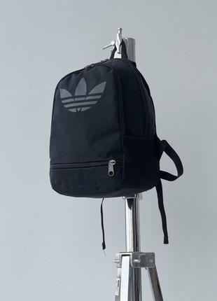 Мужской рюкзак adidas спортивный городской черный портфель адидас мужской женский (bon)7 фото
