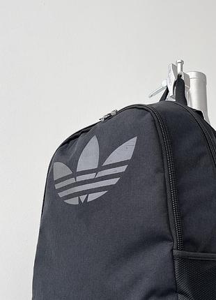 Чоловічий рюкзак adidas спортивний міський чорний портфель адідас чоловічий жіночий (bon)10 фото