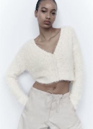 Мягкий кардиган кофта от zara