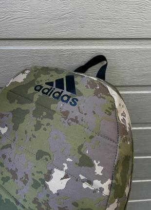 Рюкзак adidas спортивный городской камуфляжный адидас мужской женский портфель (bon)4 фото