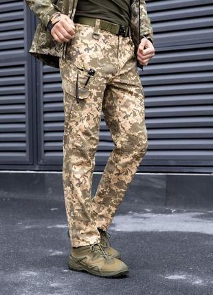Мужские тактические штаны пиксельные весенние летние осенние брюки пиксель камуфляж армейские (bon)7 фото