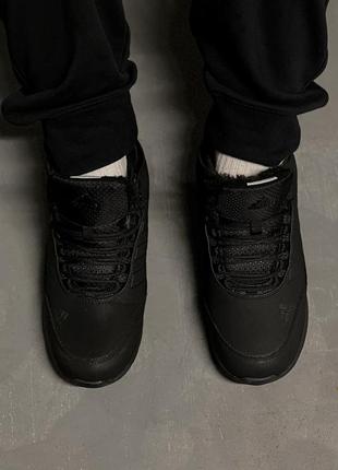 Мужские зимние кроссовки adidas gore-tex winter черные с мехом до -21*с водонепроницаемые термо (bon)4 фото