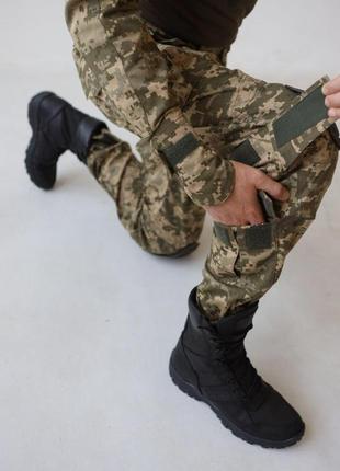 Мужские тактические штаны с наколенниками пиксель брюки армейские военные до 176 см (bon)8 фото