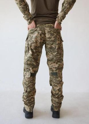 Мужские тактические штаны с наколенниками пиксель брюки армейские военные до 176 см (bon)3 фото