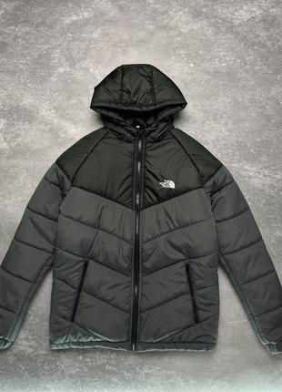 Мужская ветровка the north face серая из плащевки | куртка тнф весенняя осенняя (bon)