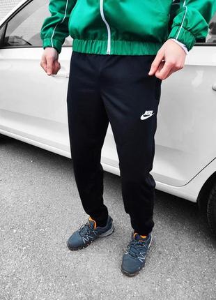 Чоловічі спортивні штани nike хакі весняні  ⁇  штани чоловічі найк бавовняні повсякденні (bon)4 фото