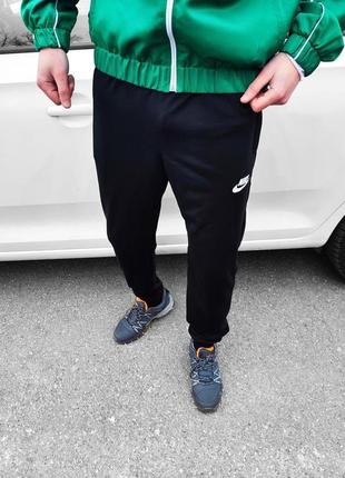 Чоловічі спортивні штани nike хакі весняні  ⁇  штани чоловічі найк бавовняні повсякденні (bon)5 фото