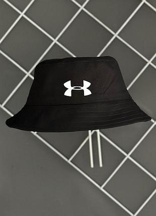 Панама under armour котонова чоловіча жіноча панамка андер армор чорна (bon)