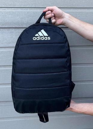 Рюкзак adidas спортивный городской черный адидас мужской женский портфель (bon)1 фото