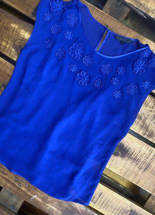 Жіноча футболка з нашивками coast (кост лрр ідеал оригінал синя)