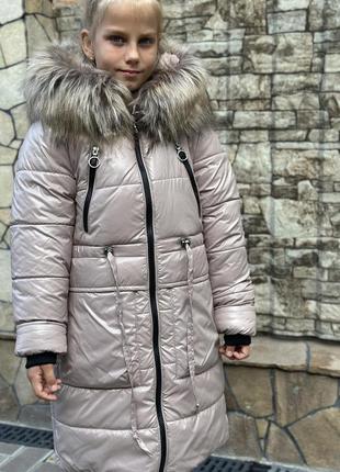 Зимние куртки для девочек4 фото
