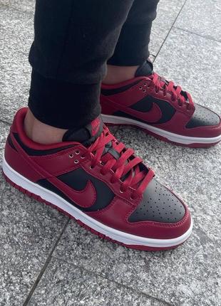 Кросівки nike dunk next nature team red blac