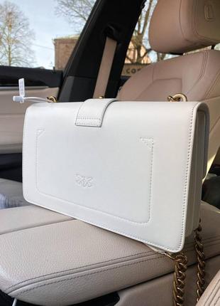 Женская сумка pinko white premium4 фото