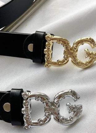 Ремень в стиле dg  d&g dolce&gabbana дольче габана