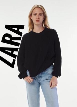 Шерстяной свитер zara