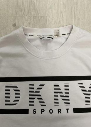 Свитшот кофта dkny, теплая. размер м, можно в с4 фото