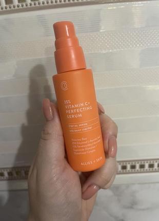 Allies of skin сироватка з вітаміном с для обличчя 35% vitamin c
