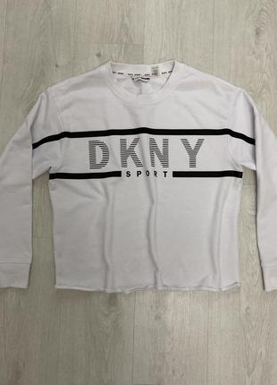 Свитшот кофта dkny, теплая. размер м, можно в с7 фото