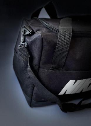 Спортивна сумка nike, дорожня сумка для подорожей найк, сумка на плече, саквояж, сумка для тренувань брендова2 фото