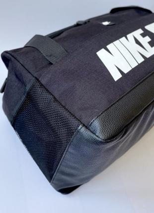 Спортивна сумка nike, дорожня сумка для подорожей найк, сумка на плече, саквояж, сумка для тренувань брендова4 фото