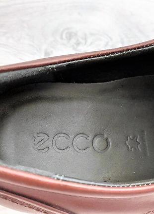 Туфли мужские кожаные, классические р. 42 "ecco"10 фото