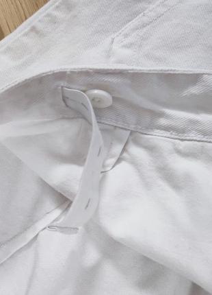 Джинсы брюки мужские широкие прямые белые карго трубы длинные atrium, размер l - xl (w34-36)6 фото