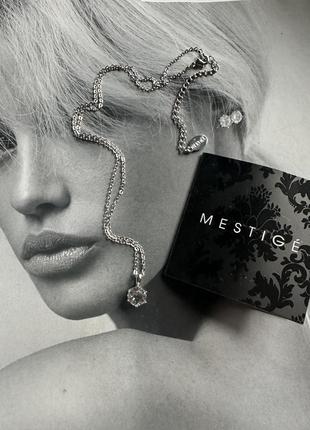 Цепочка с подвеской swarovski mestige