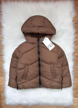 Zara куртка эвро зима 5-6 лет