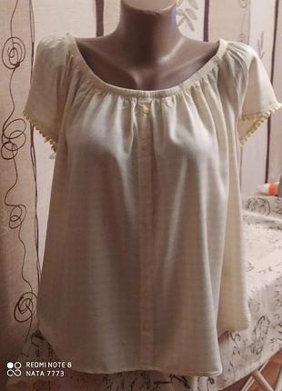 Блуза в клетку atmosphere,р.14