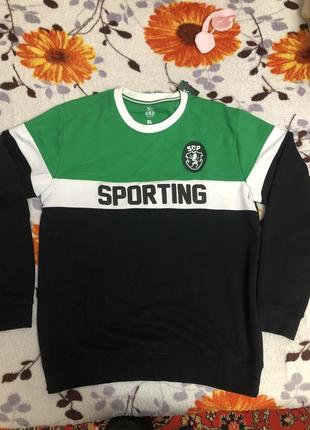 Фирменная кофта sporting новая