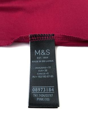 Базовый лонгслив с завязками на шее m&s collection, s/m5 фото