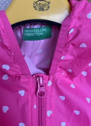 Літня куртка від вітру 140зріст benetton2 фото