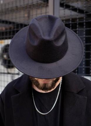 Шляпа without fedora black man2 фото