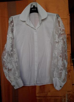 Блузка біла