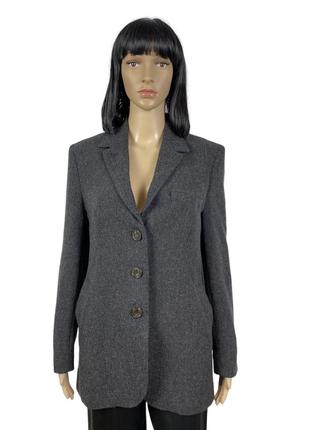 Пиджак удлиненный  шерстяной max mara
