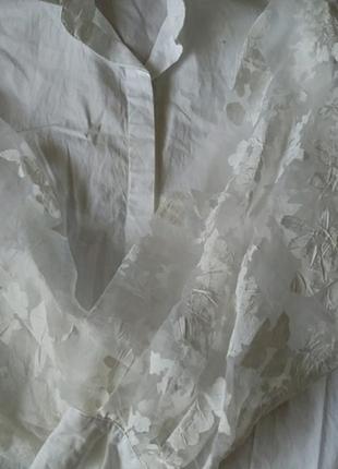 Блузка белая5 фото