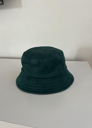 Капелюх панама зимова панамка шапка двостороння шкіряна панама