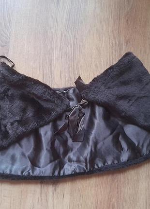 Накидка на пальто, сукню.  geоrge, штучне хутро